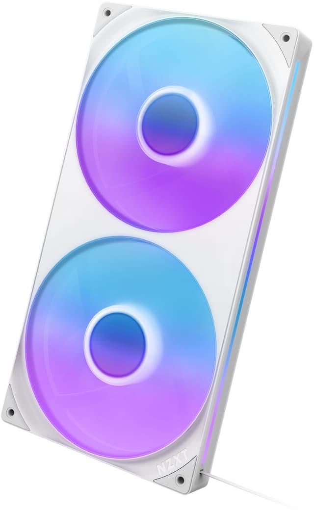 NZXT F280 RGB Core 280mm Unibody blæser (hvid)