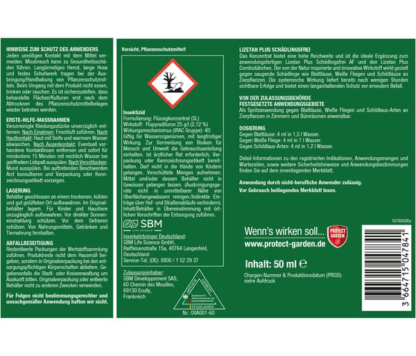 PROTECT GARDEN Lizetan Plus Schädlingsfrei