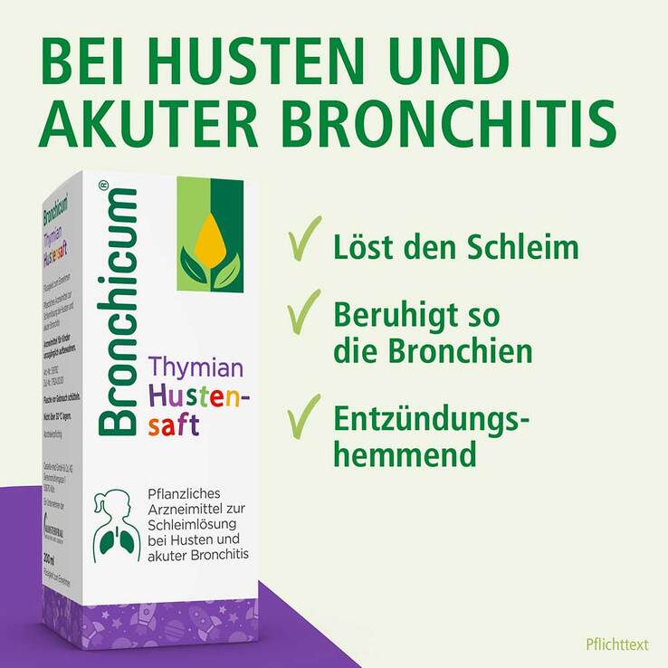 Bronchicum® Thymian Hustensaft, 200 ml