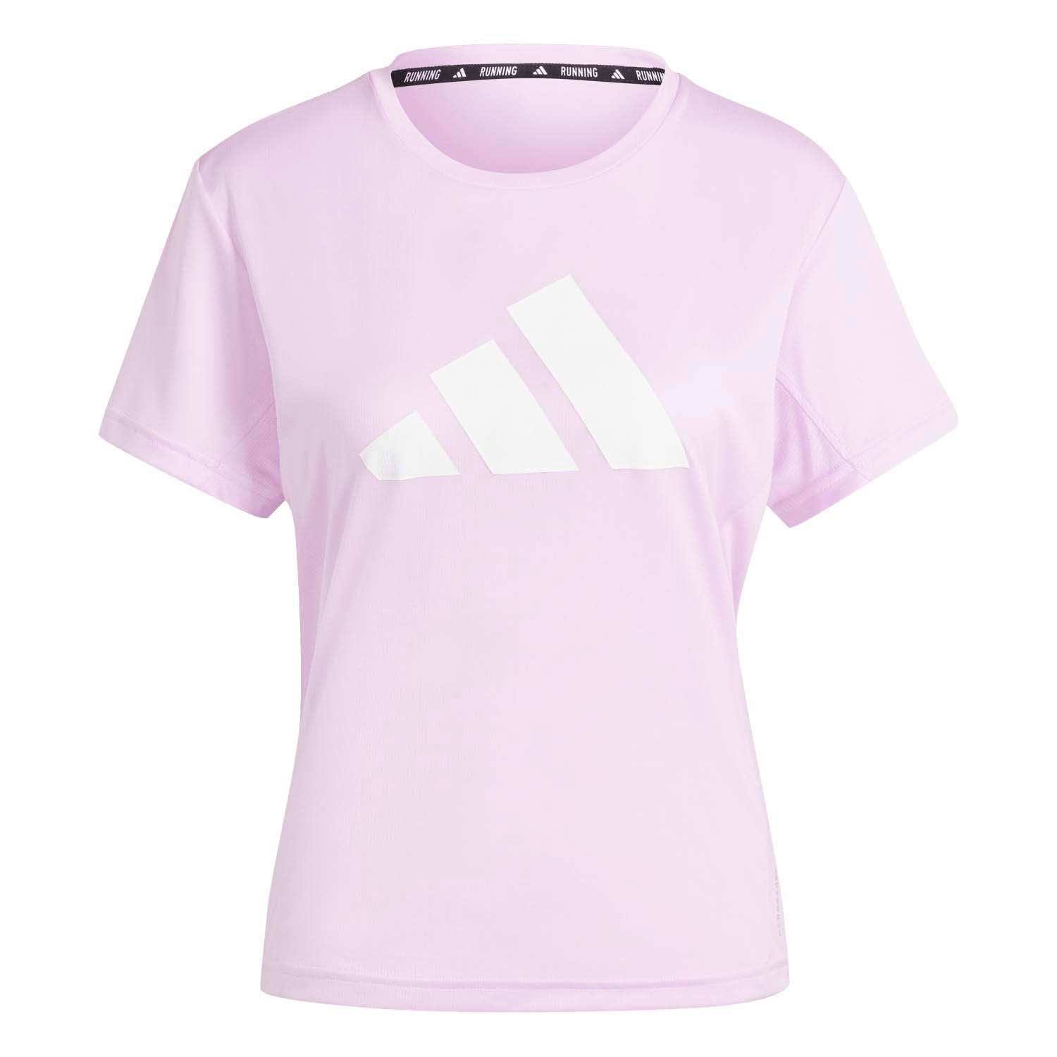 adidas  Run It Tee 3 Stripes Dames