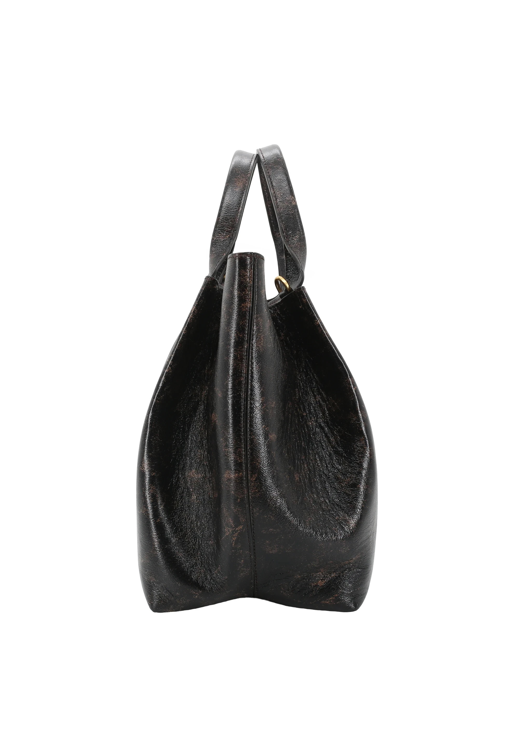 Shopper ESSENTIAL medium Leather Capre Vintage Standard