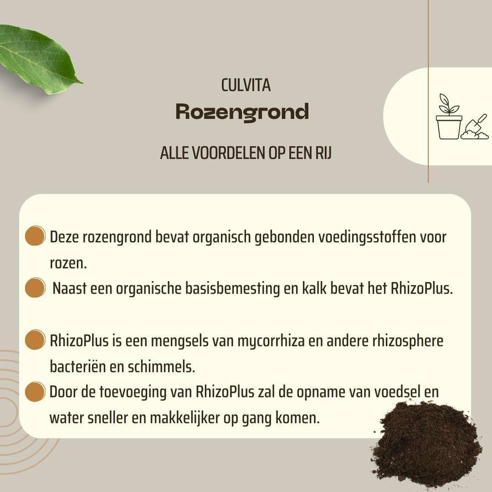 Terreau pour rosier - 40l