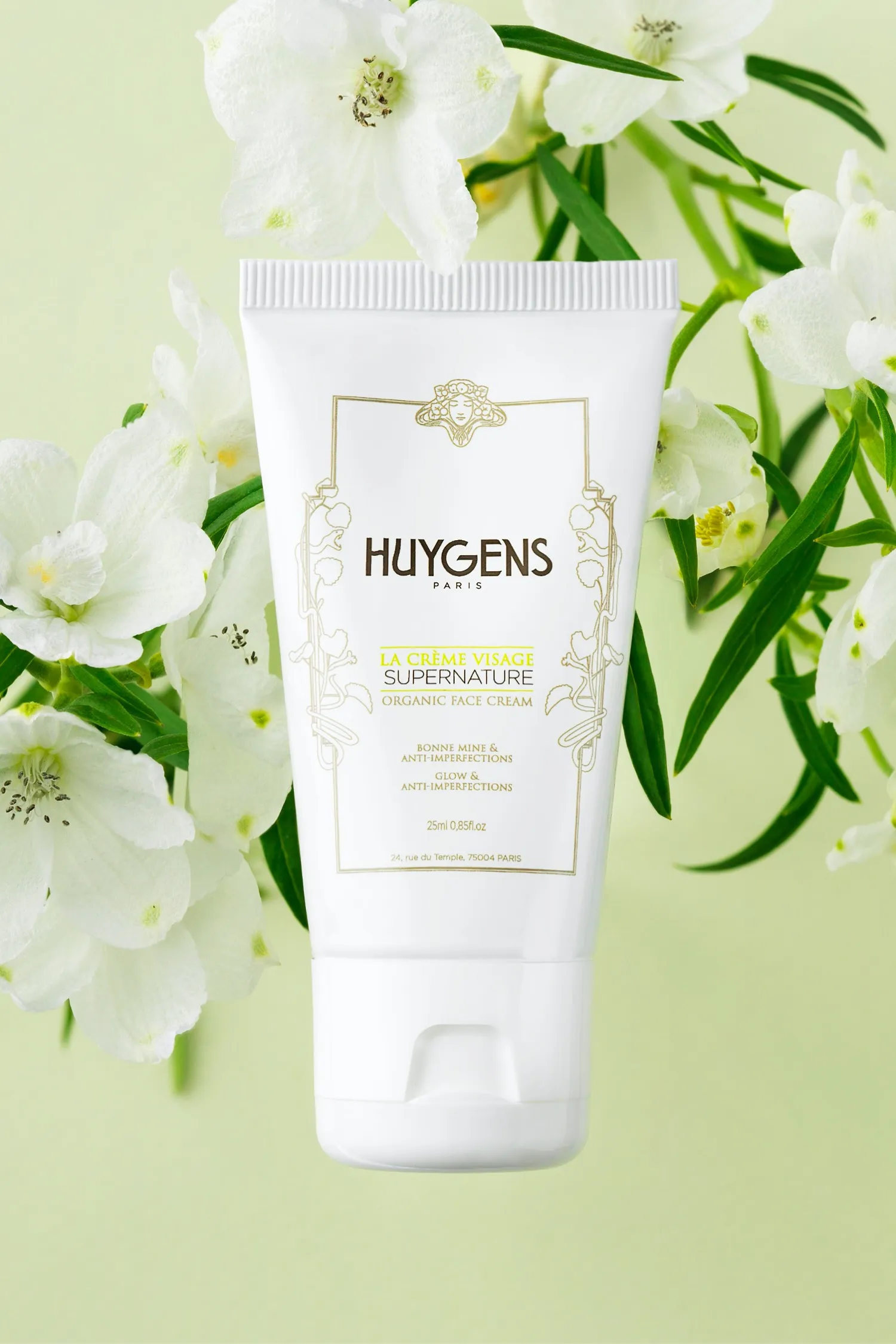 Huygens La Crème visage Supernature matifiante-25 ml