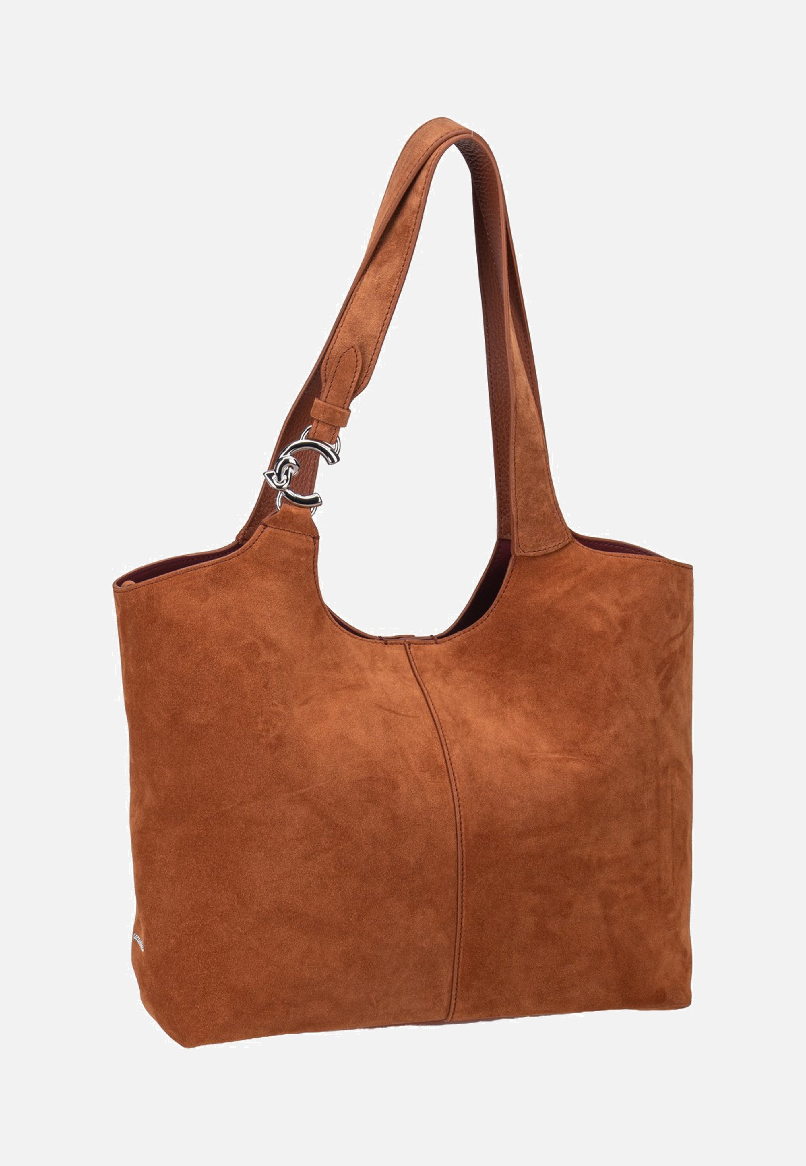 C-Easy Suede 1102 Cognac/Cognac - Einkaufstasche