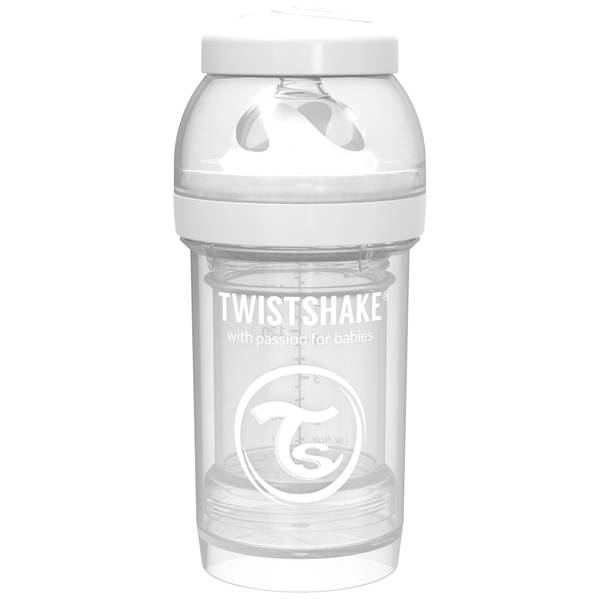 TwistshakeTwistshake   Anti Kolik Babyflasche white 180ml