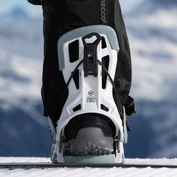Fixation snowboard NIDECKER FLOW FUSE FUSION WHITE