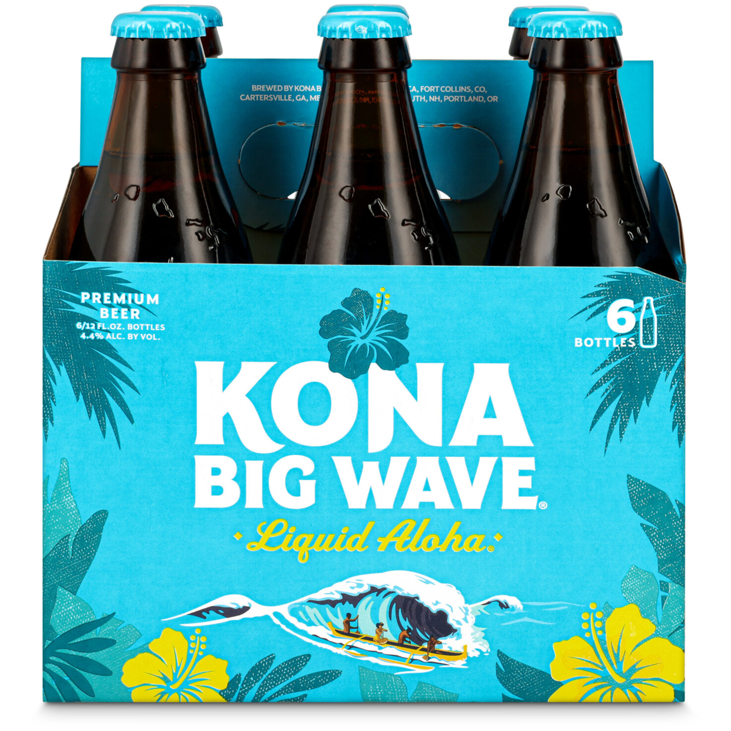 Kona Bier Big Wave Golden Ale 6x35,5cl -213cl