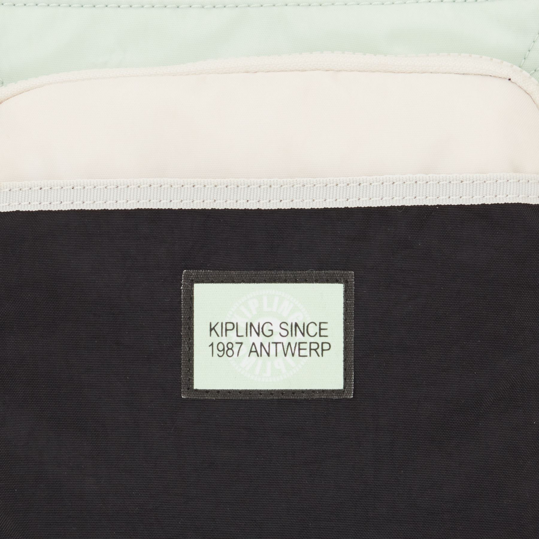 ALMIRO Sac bandoulière de taille moyenne avec sangle réglable - Airy Green Block
