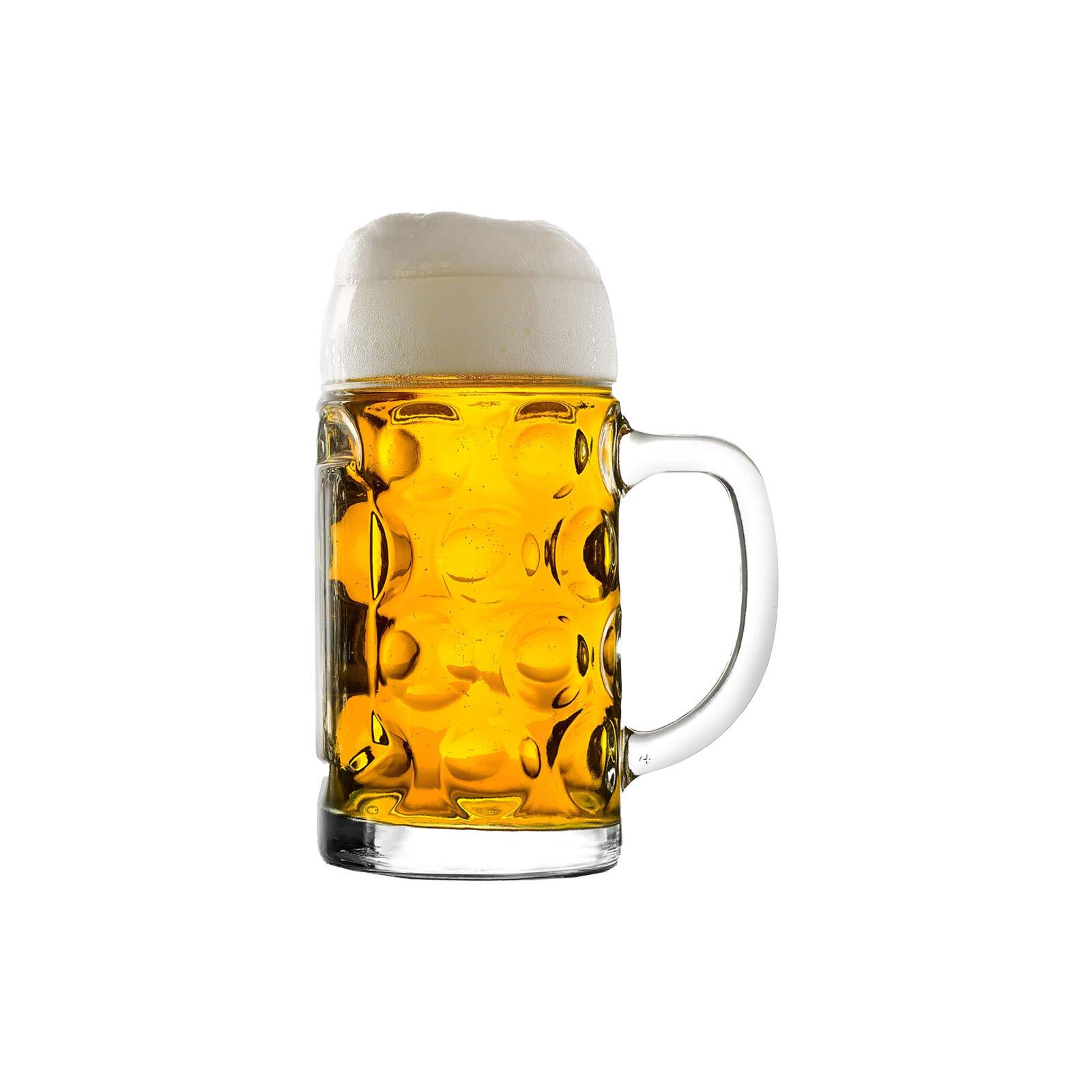Stölzle Lausitz Bierkrüge Isar 500 ml 6er Set