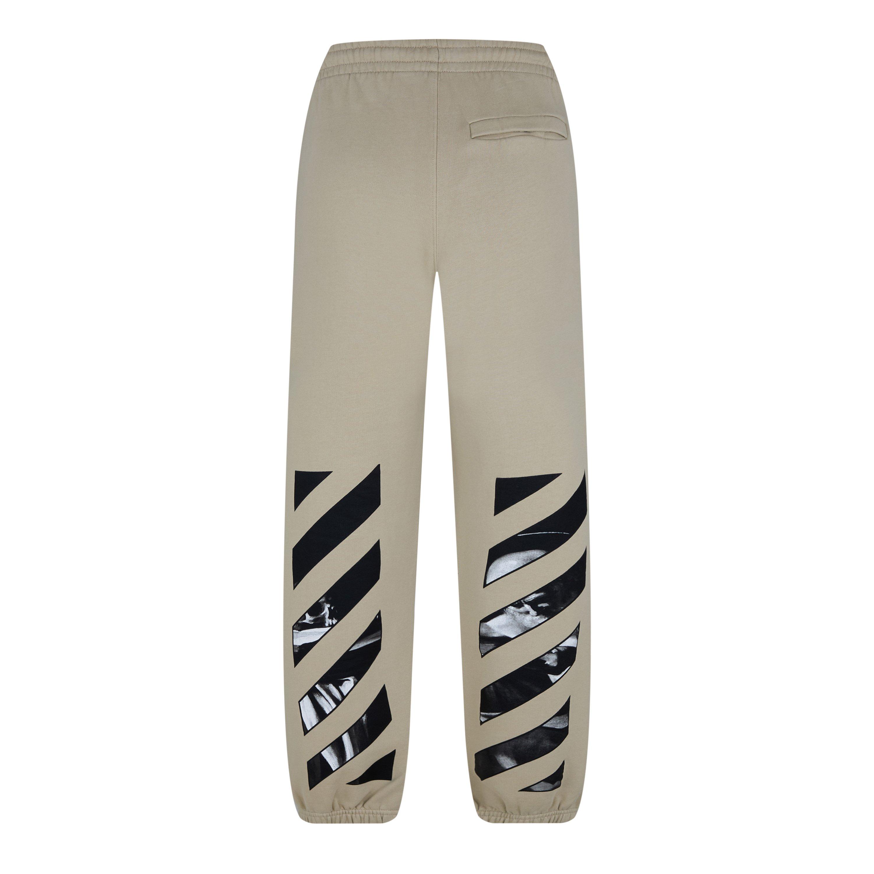 Off White Caravaggio Diagonal Jogging Bottoms