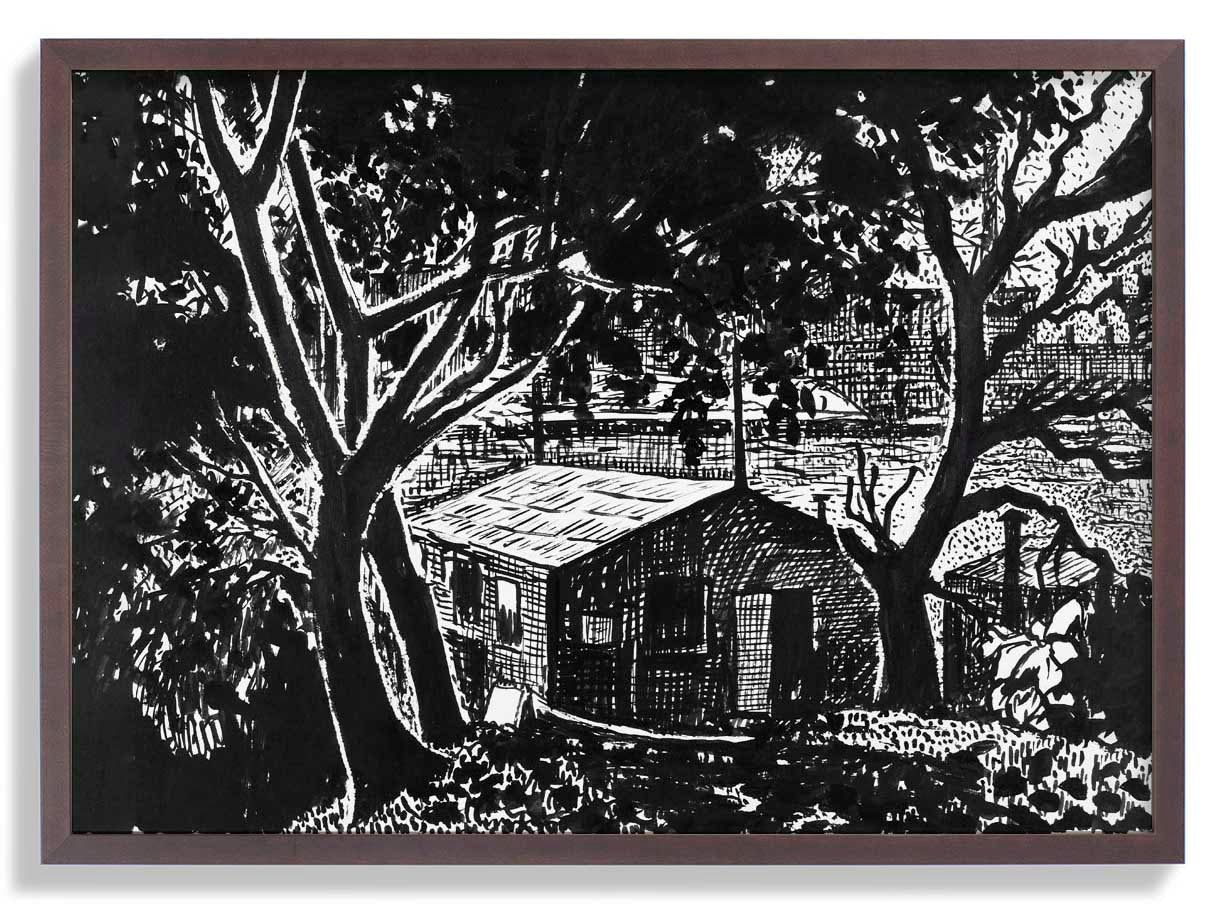 Haus in den Wäldern von Henry Lyman