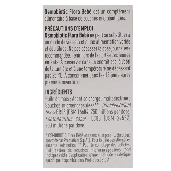Boiron Osmobiotic Flora Baby 5ml