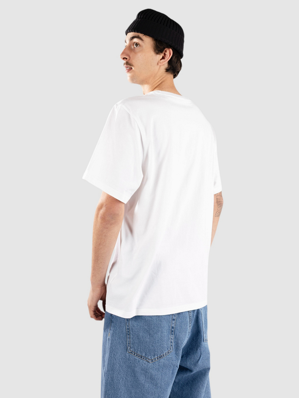 adidas Skateboarding Tref Lift T-Shirt white/dbrown