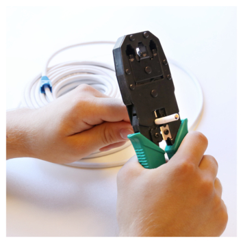 Q-Link UTP 6 connector 8P RJ45/6 kapjes