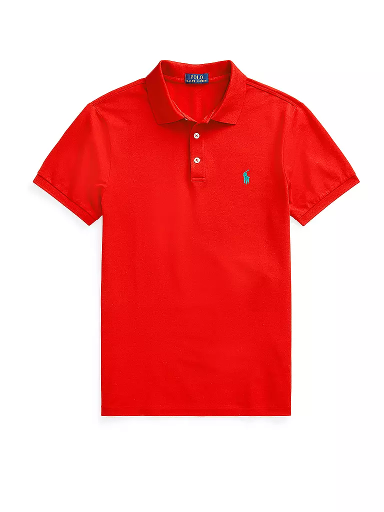 POLO RALPH LAUREN Poloshirt Slim Fit rot