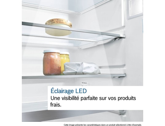 BOSCH - Réfrigérateur congélateur bas KIN86ADB0, Série 6, Congélateur NoFrost
