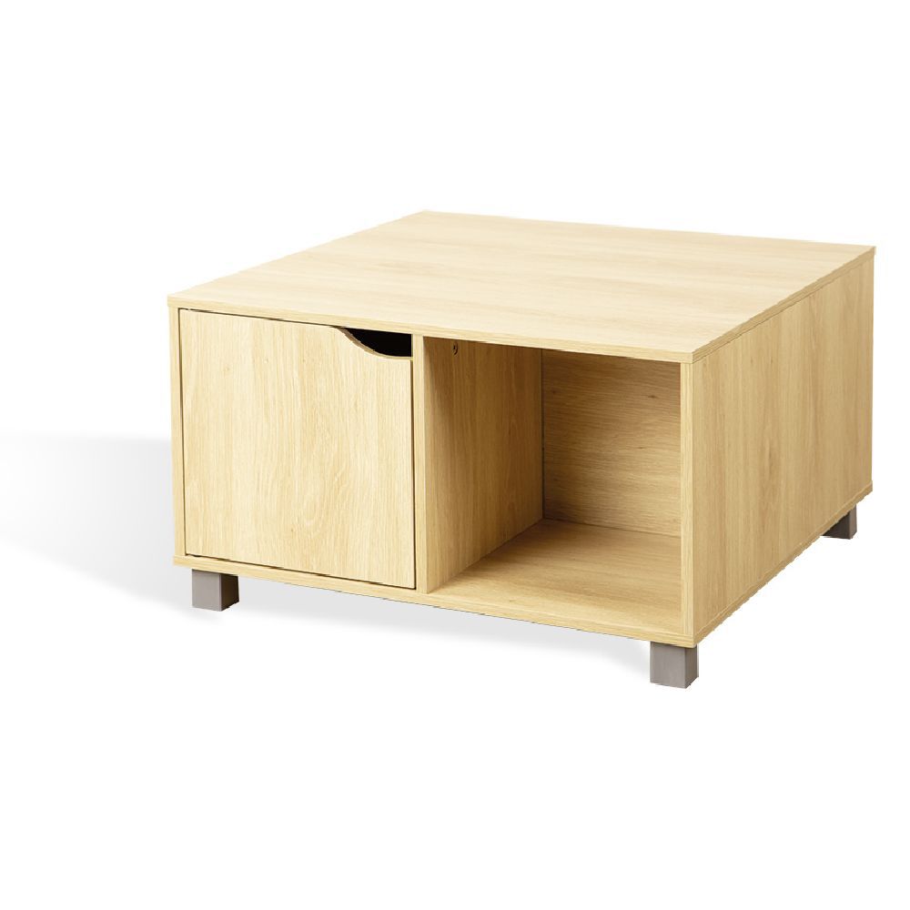 Meuble auxiliaire Adam en bois naturel