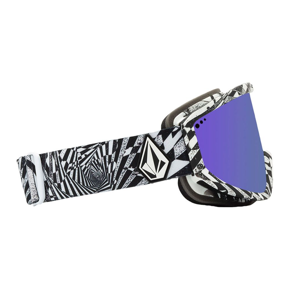 Volcom FOOTPRINTS - Masque ski Homme op art/purple chrome
