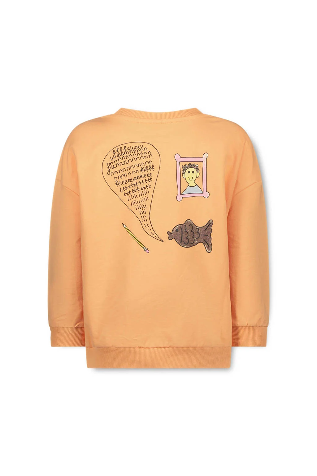 The New Chapter sweater oranje