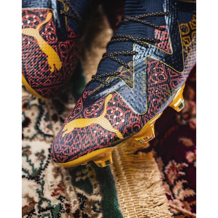 PUMA X Unisport Future Ultimate FG/AG Dream Factory - Persian Blue/Tangerine/Fire Orchid ÉDITION LIMITÉE