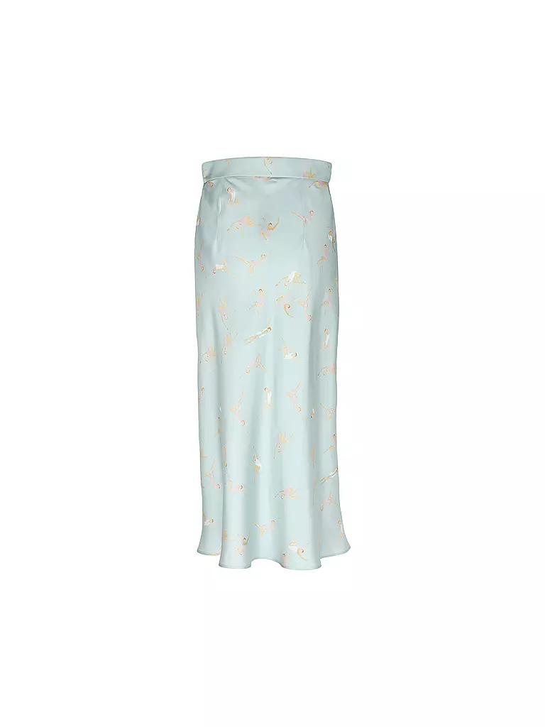 MAX MARA STUDIO Seidenrock CAVALLO blau