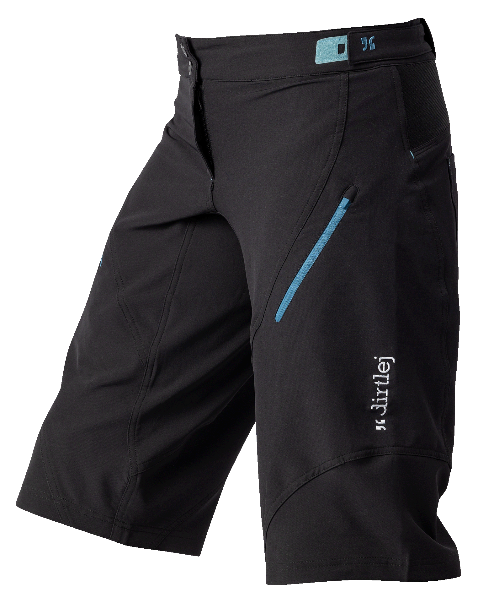 Dirtlej Trailscout Sommer MTB shorts til Kvinder Sort/Blå