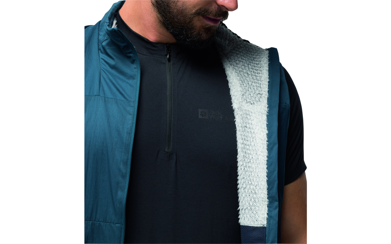 Jack Wolfskin Prelight Alpha Herren Outdoor-Weste dark sea