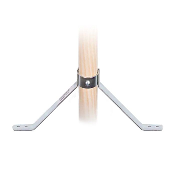 Stokhouder breed 18,5 cm voor steel Ø25 mm (8712448293181)