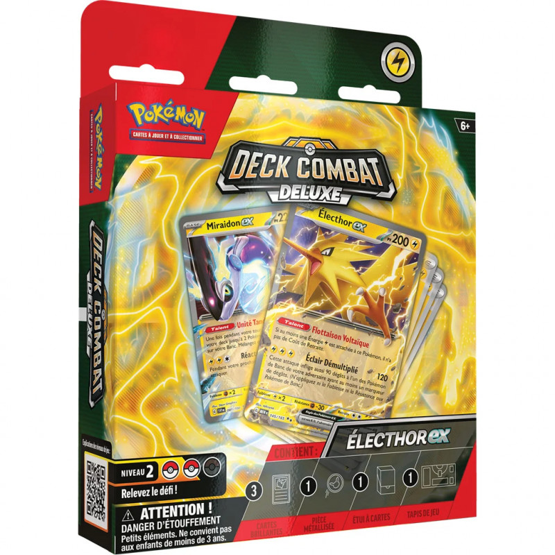 Pokémon : Deck Combat Deluxe - Électhor-EX