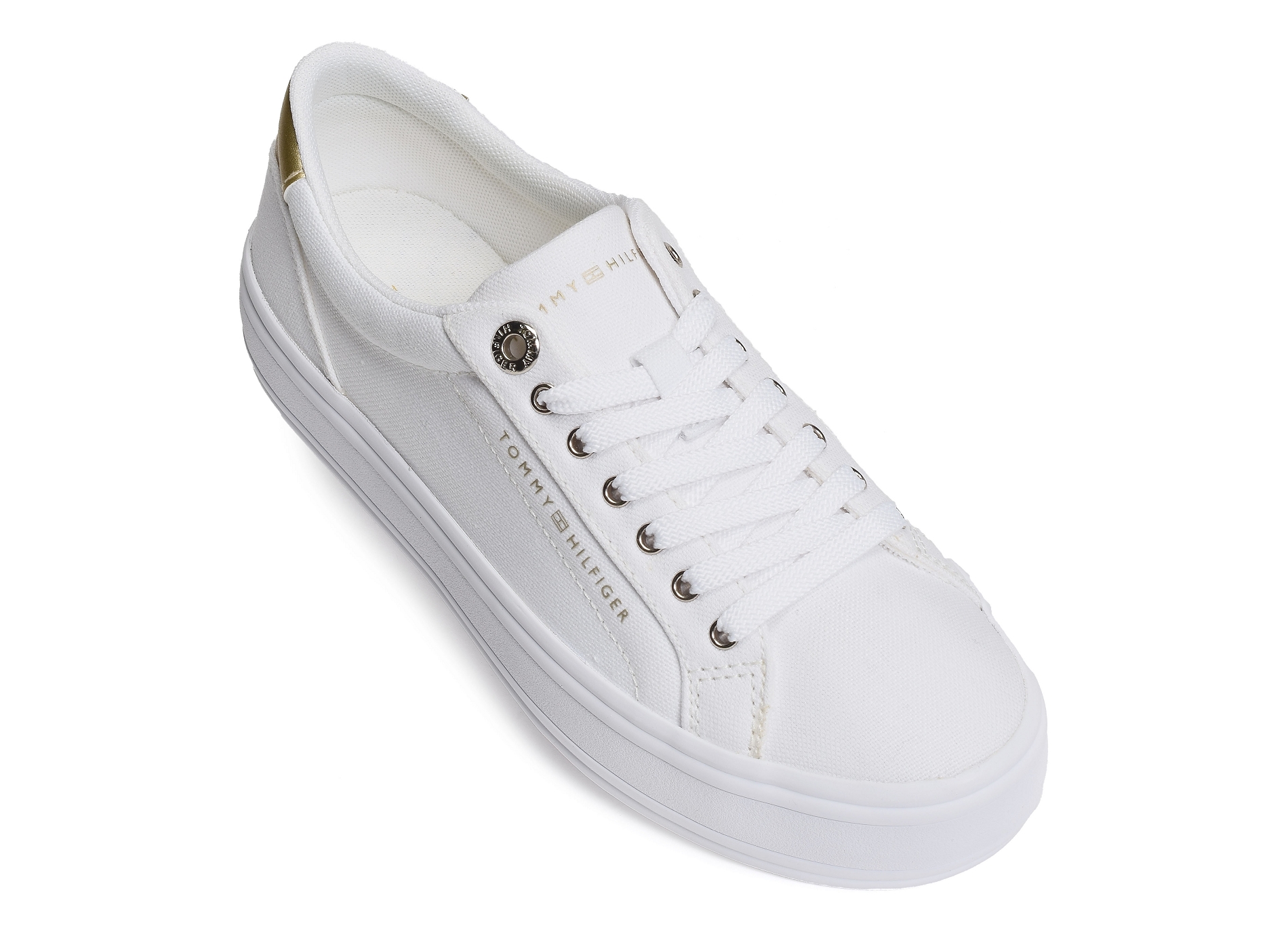 Essential vulc canvas sneaker 7682 blanc