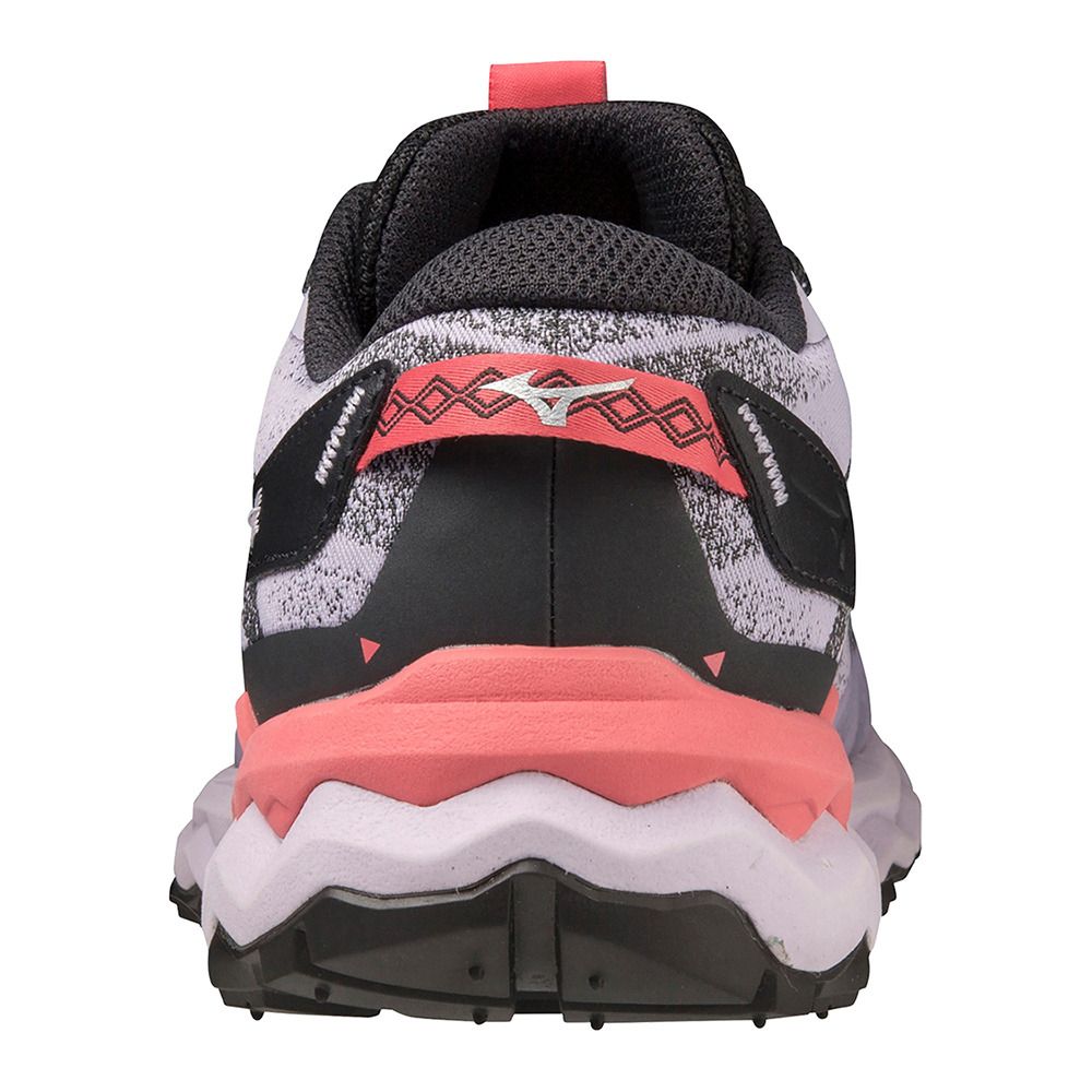 Mizuno WAVE DAICHI 7 - Chaussures trail Femme pastel lilac/wisteria/suncoral
