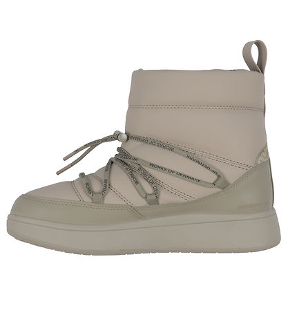 Woden Winterstiefel - Isa - Lace - Silberner Nerz