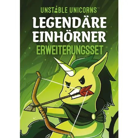 Asmodee Unstable Games Unstable Unicorns - Legendäre Einhörner Erweiterungsset