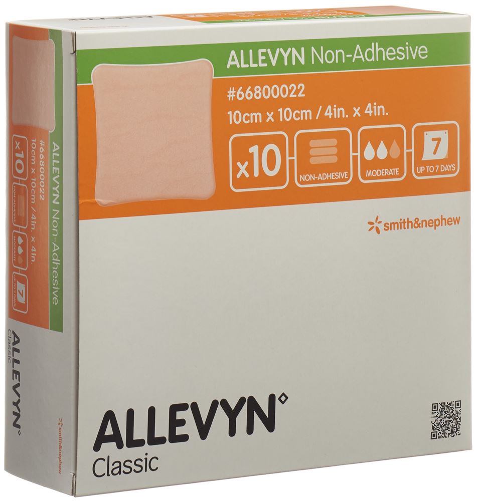 ALLEVYN Wundverband<br>10 Stück, 10x10cm