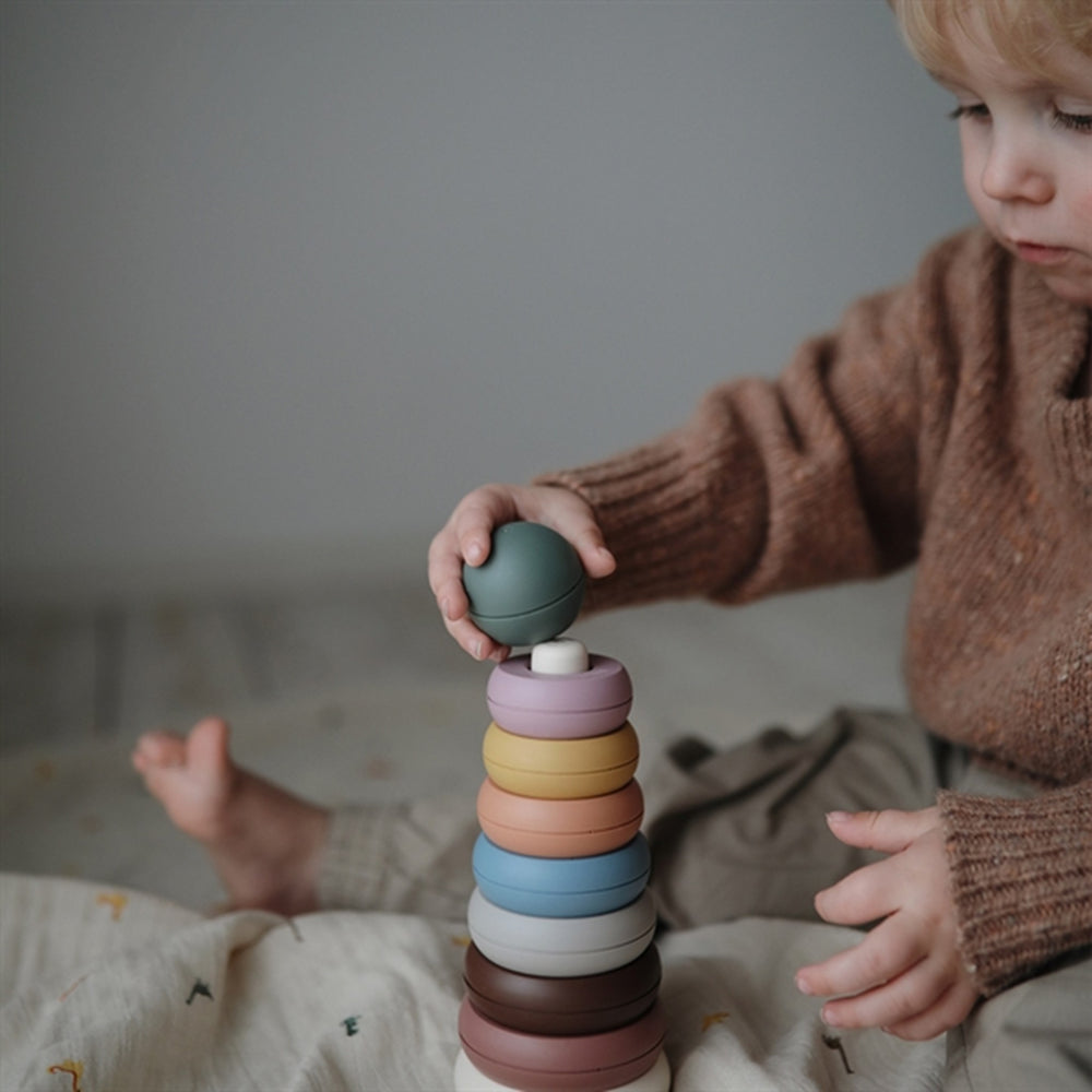 Ringtårn Rustic - Mushie → Luksusbaby.dk