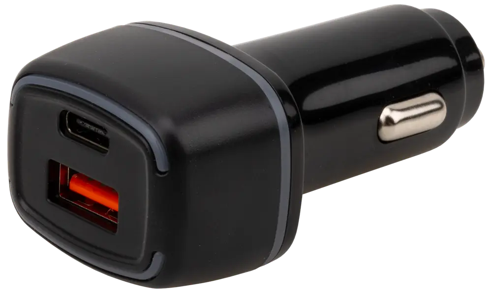 Branford Biloplader 12/24 DC med dobbelt USB-udtag