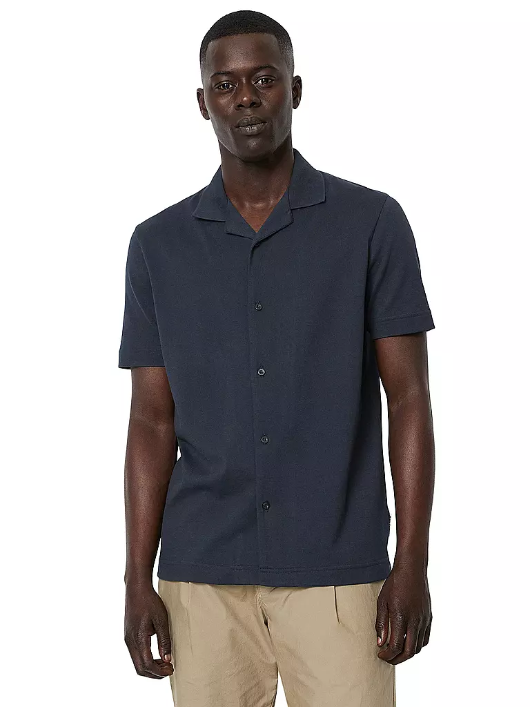 MARC O'POLO Hemd  dunkelblau
