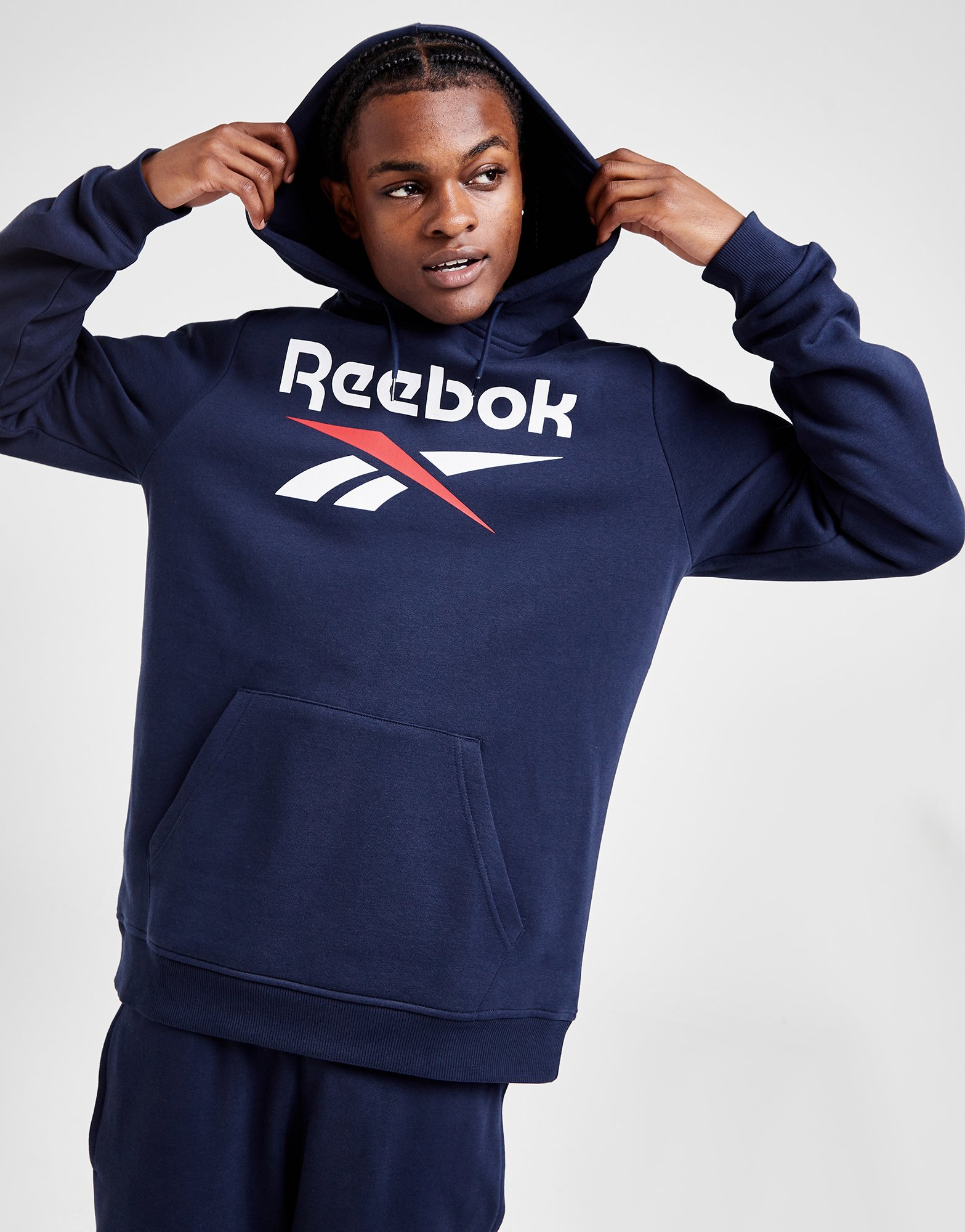 Reebok Sweat à capuche Homme