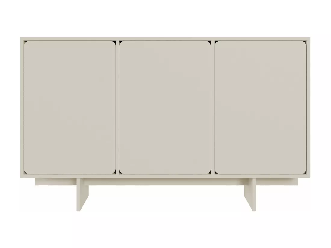 Buffet - 150 cm - 3 portes - grège - WUWU
