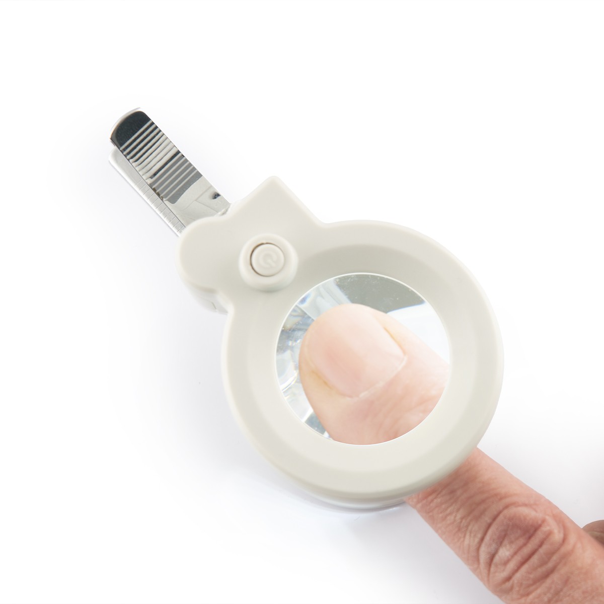 Coupe-ongles lumière LED - Loupe & Lime