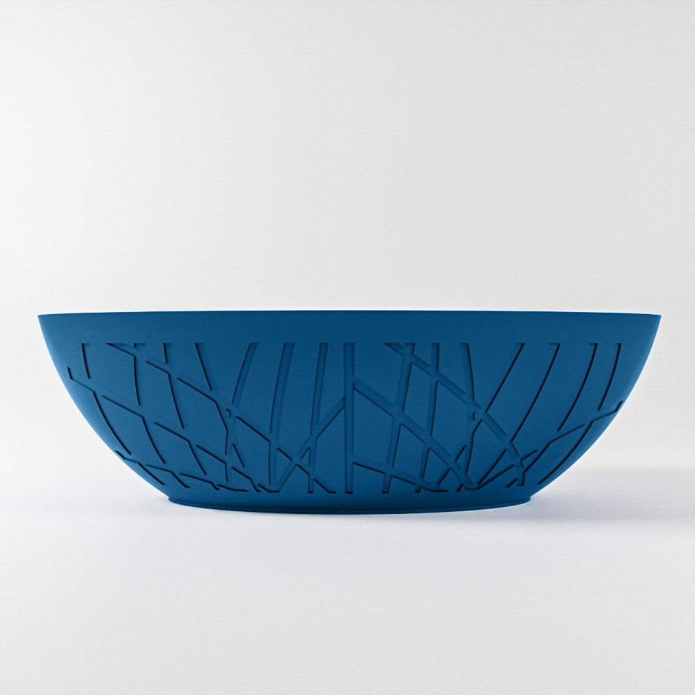 Mondiaz Holm vrijstaand bad 180x85cm kleur jeans/talc
