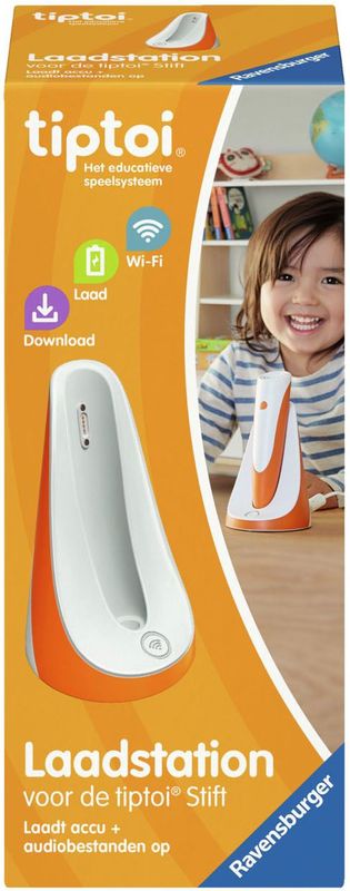 Ravensburger - Tiptoi Laadstation - Accesoire - Wit - Duurzaam Ontwerp