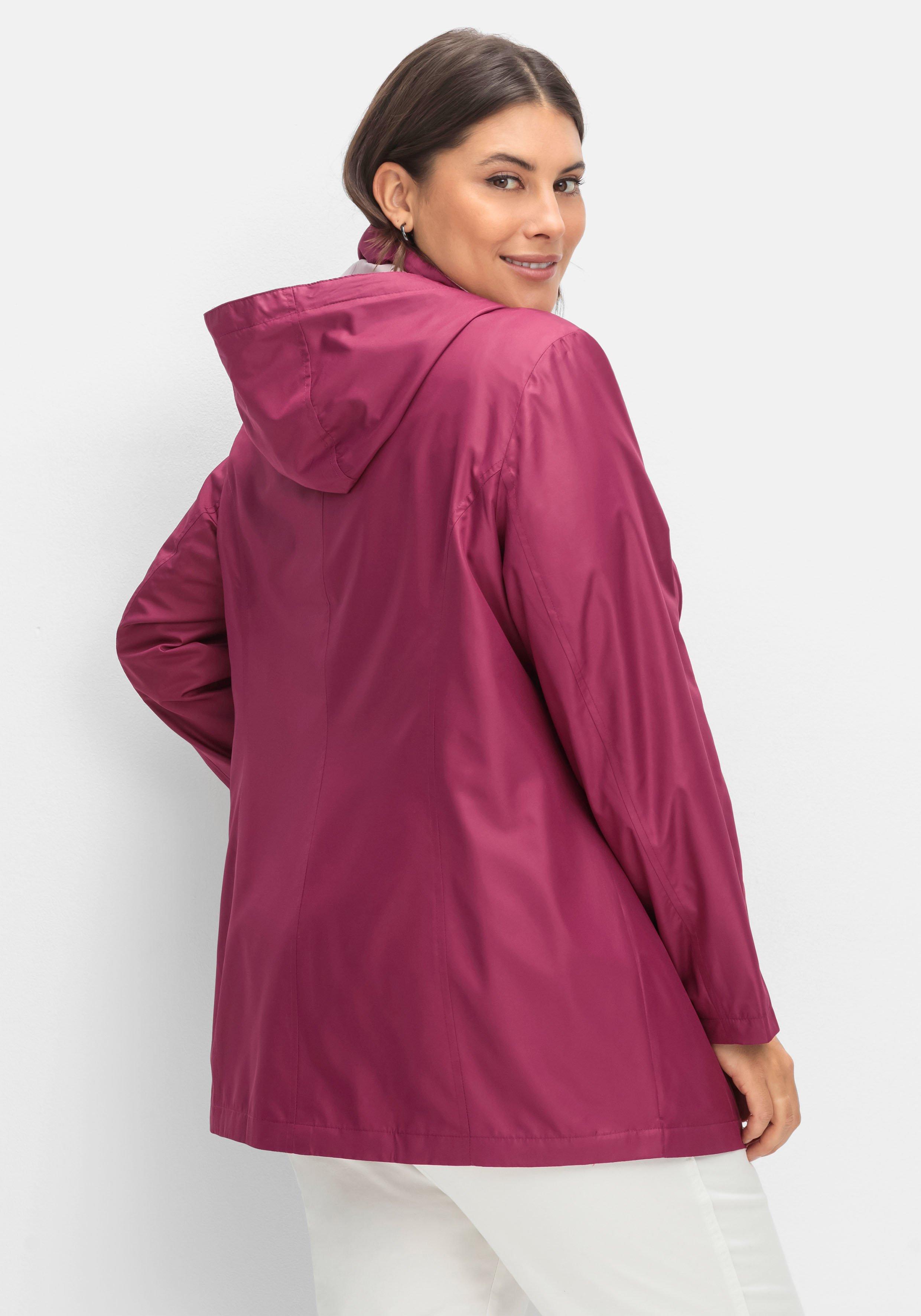 Funktionsjacke mit Kontrastpartien