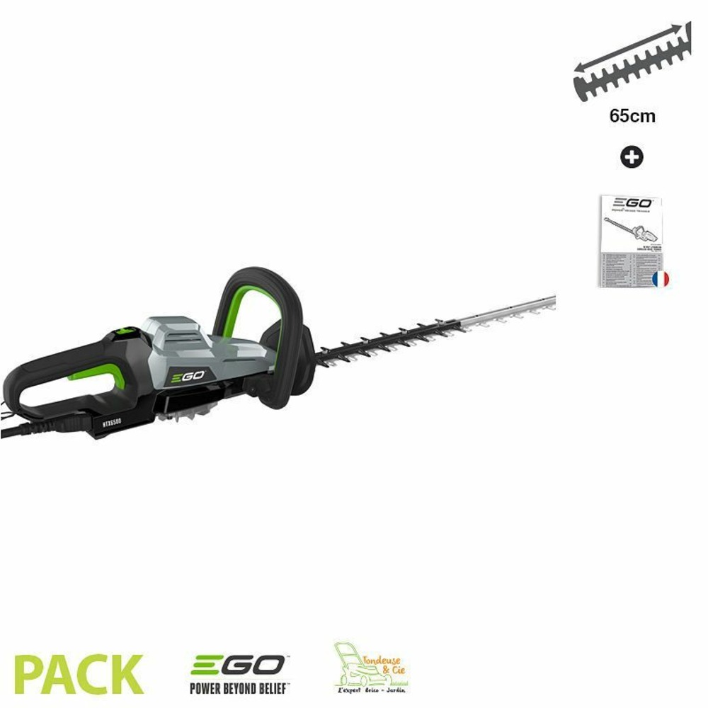 Taille haie professionnel double lame 65 cm egopower coupe 33 mm htx6500