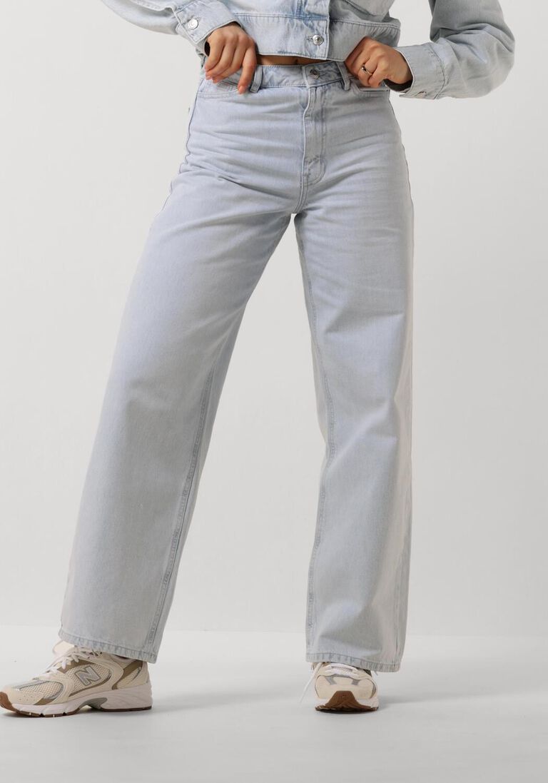 lichtblauwe second female wide jeans fira jeans