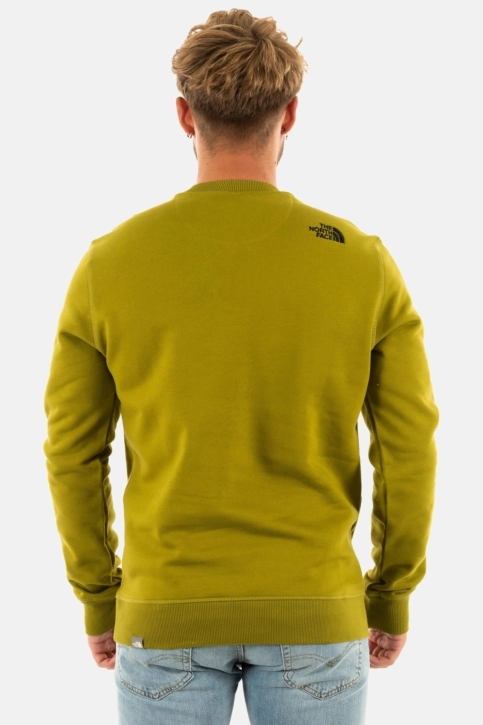 Sweat the north face drew peak i0n1 sulphur moss