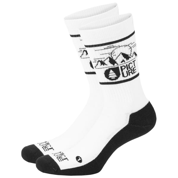 Chaussette PICTURE BAZIK SOCKS WHITE