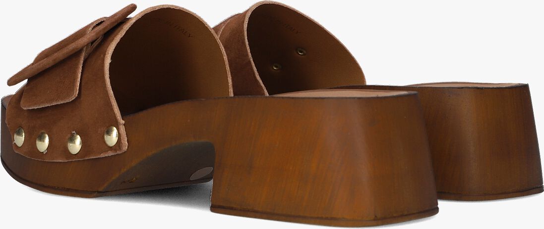 NOTRE-V cognac notre-v muiltjes 713l