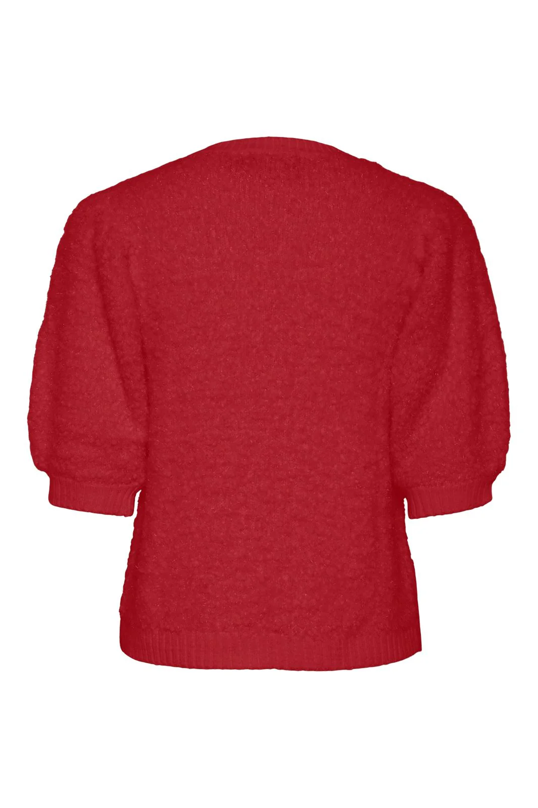 Pieces Pcfee Ss O-Neck Knit 4686814 high risk red