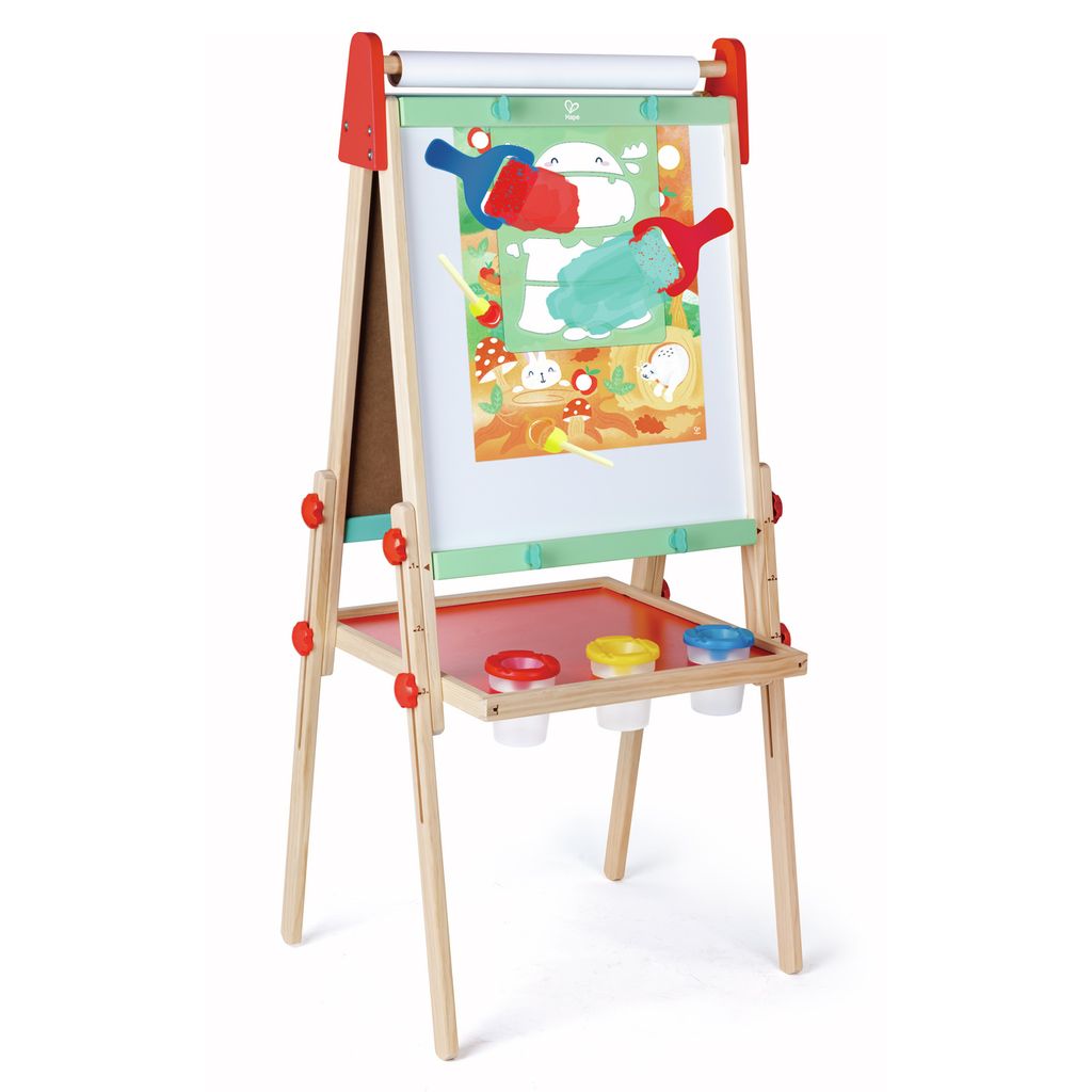 Hape Malspaß mit Farbrollern und Schablonen